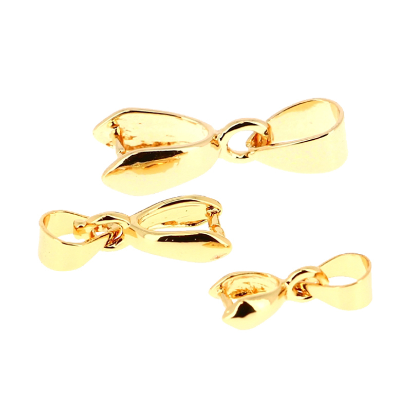 Accessoires - Bélières Laiton Plaquées Or Taille 3
