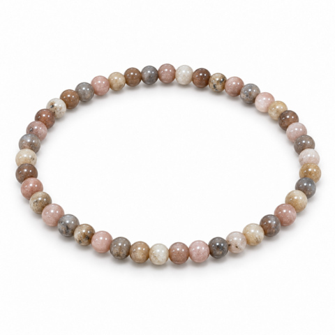Les Bracelets - Bracelets Pierre de Lune Billes 4 mm