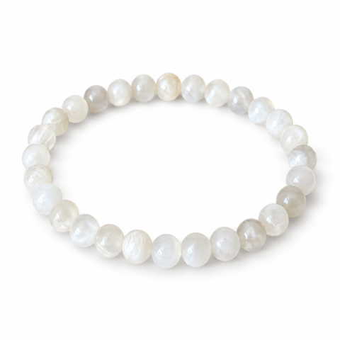 Bracelet Pierre de Lune 6 mm