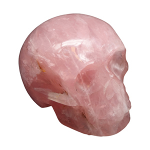 Crânes - Crâne Quartz Rose 10.5 cm